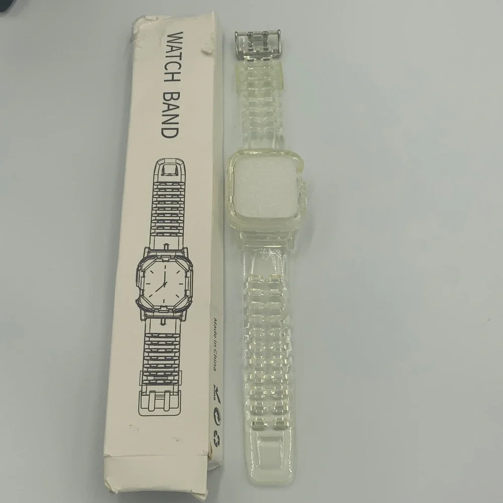 Smartwatch Band 42mm 44mm 45mm Transparent